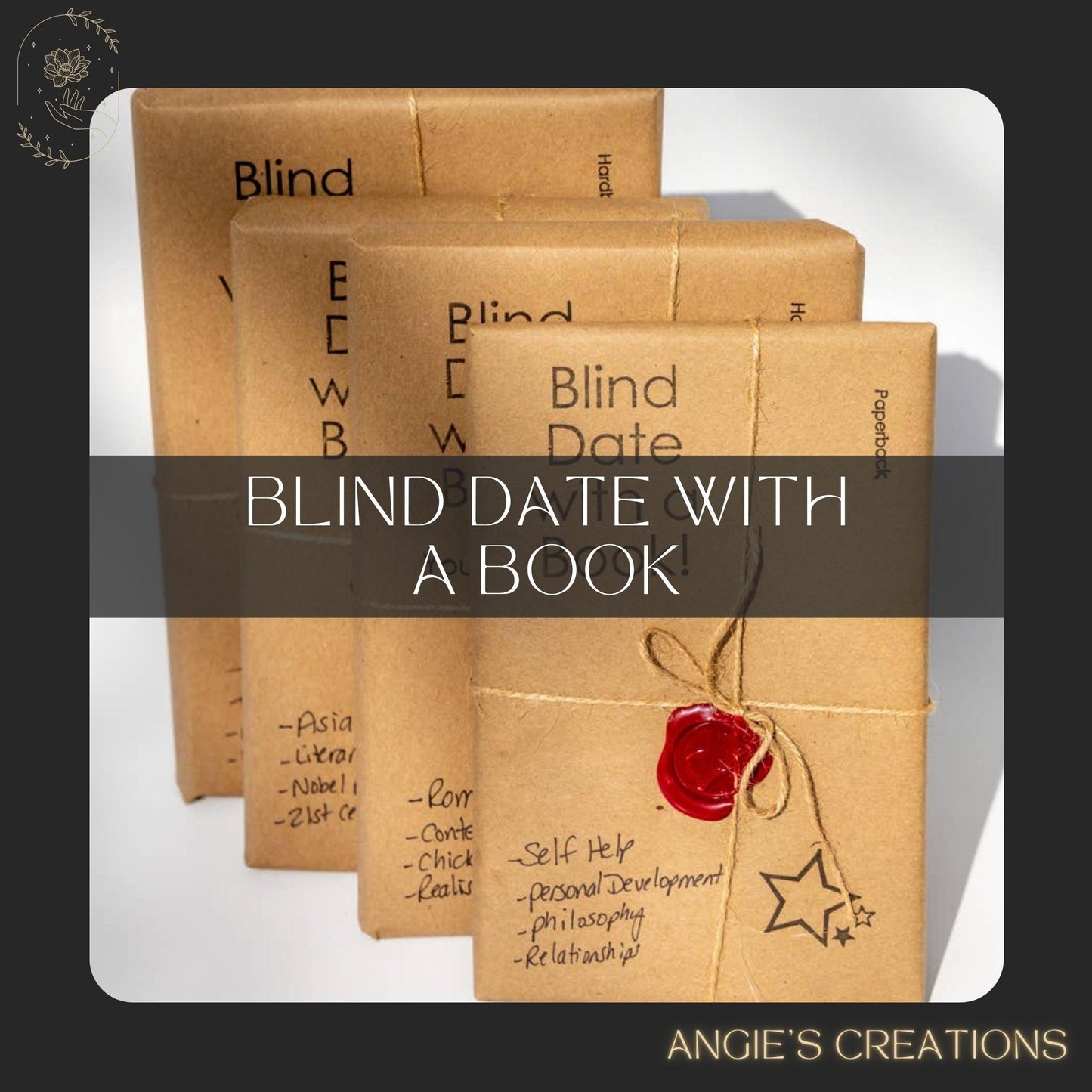 Blind Date With a Book including a Surprise Bookmark | Limited Edition