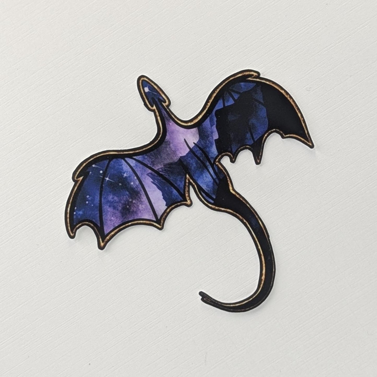 Galaxy Wing Dragon Sticker