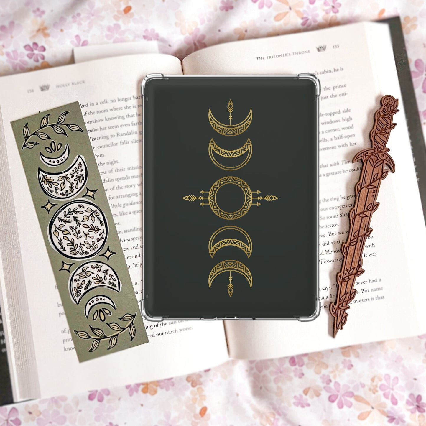 Tribal Moon Phase Kindle Insert