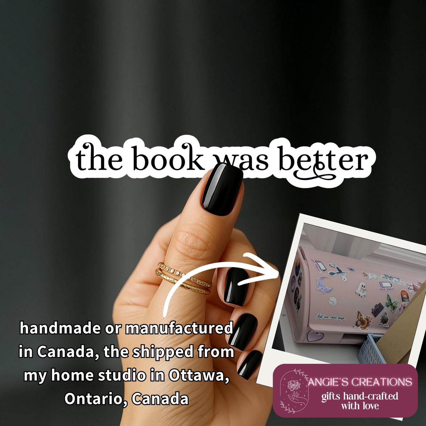 The Book Was Better Sticker