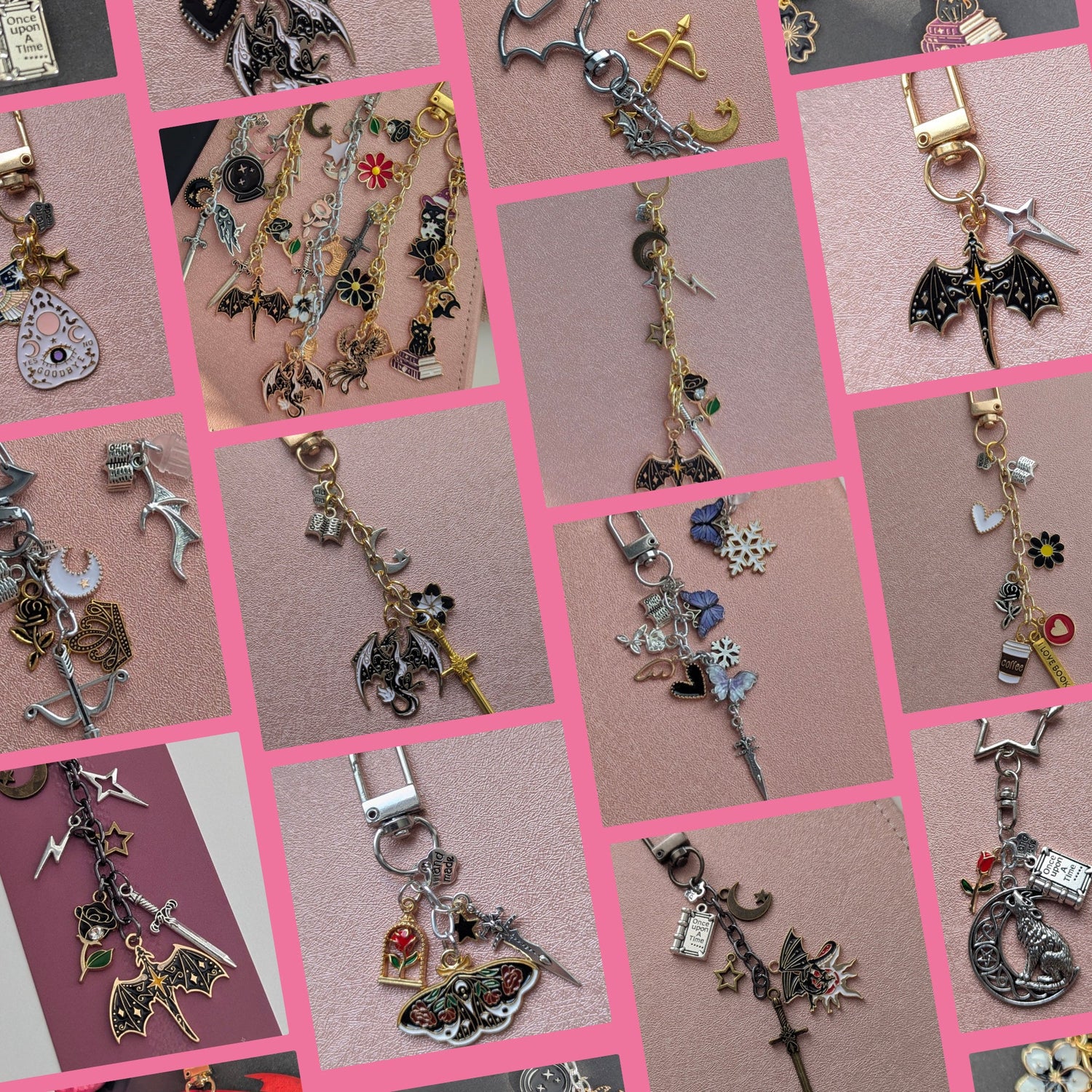 Charm Keychains & Dust Plugs