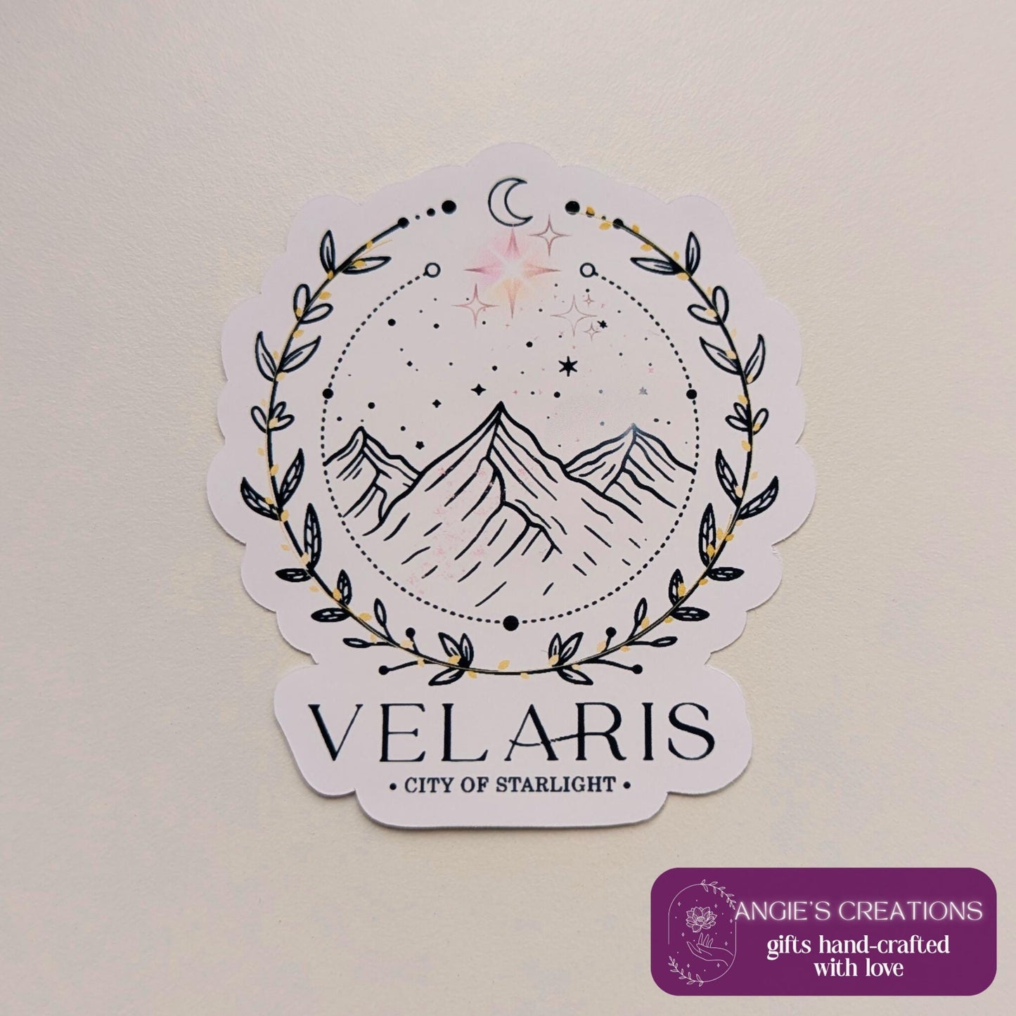 City of Starlight Velaris Sticker | 2x2.5"