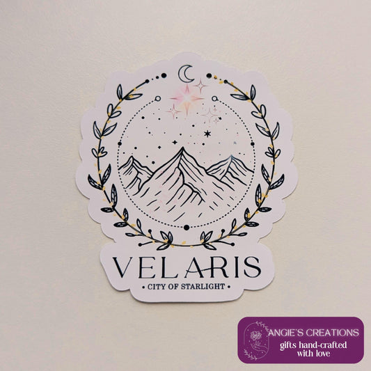 City of Starlight Velaris Sticker | 2x2.5"