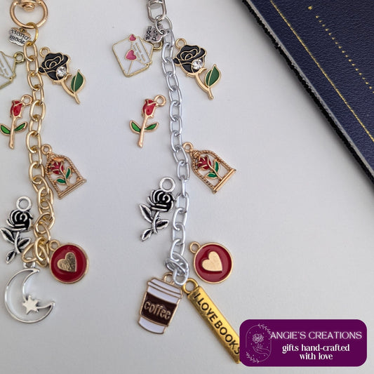 Coffee & Book Love Kindle Charm