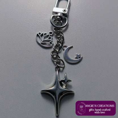 Celestial Lotus Mini Kindle Charm