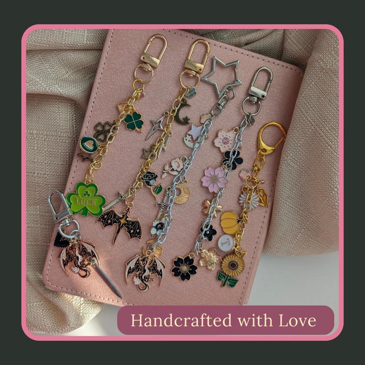 Bookish Charm Mystery Bag - Keychain & Phone Grip Lucky Dip