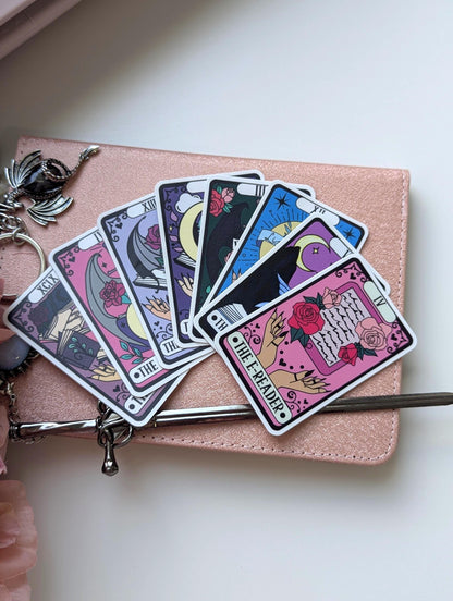Bookish Tarot Card Sticker Pack