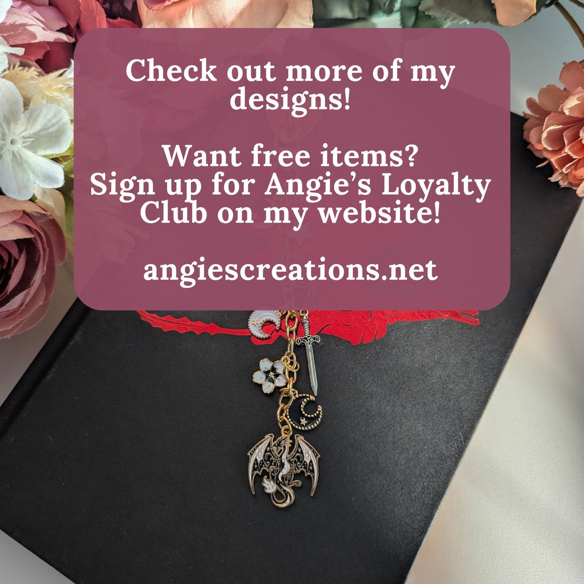 Enchanting Charm Keychain & Dust Plug Bundle | Celestial Sword and Dragon Chain, Stars, Moon Charms for Witchy Fantasy Book or Kindle Lovers