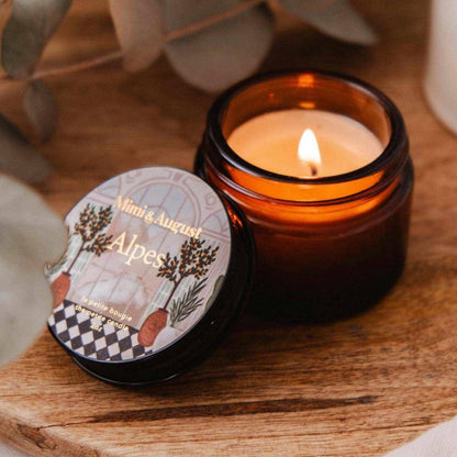 dark academia gift set, Frostbound Box: Winter Reader's Candle Kit
