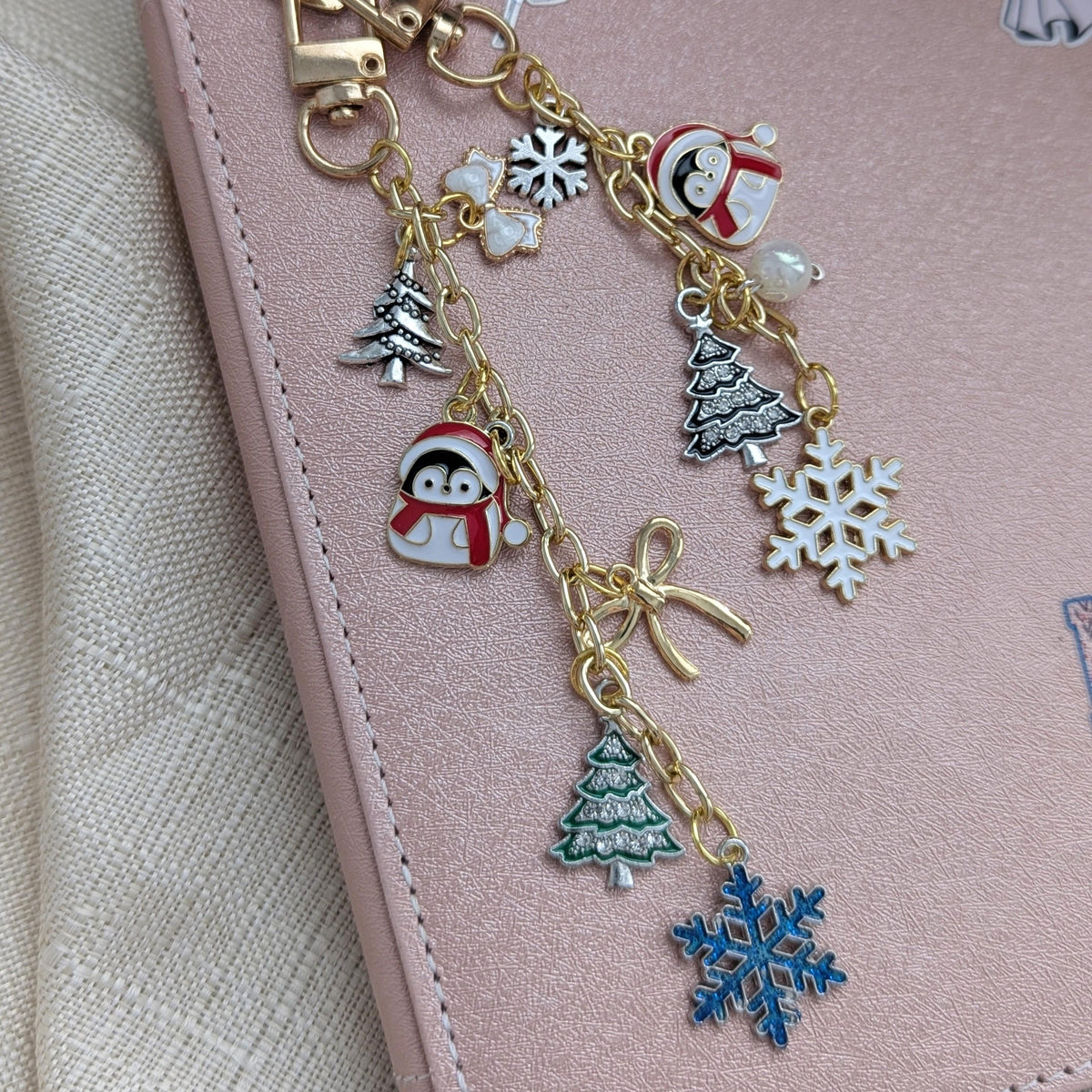 The Frostbound Box | Warm Festive Reader Gift Set | Bookish Candle Keychain Holiday Bookmark, Soft Cozy Evening Experience