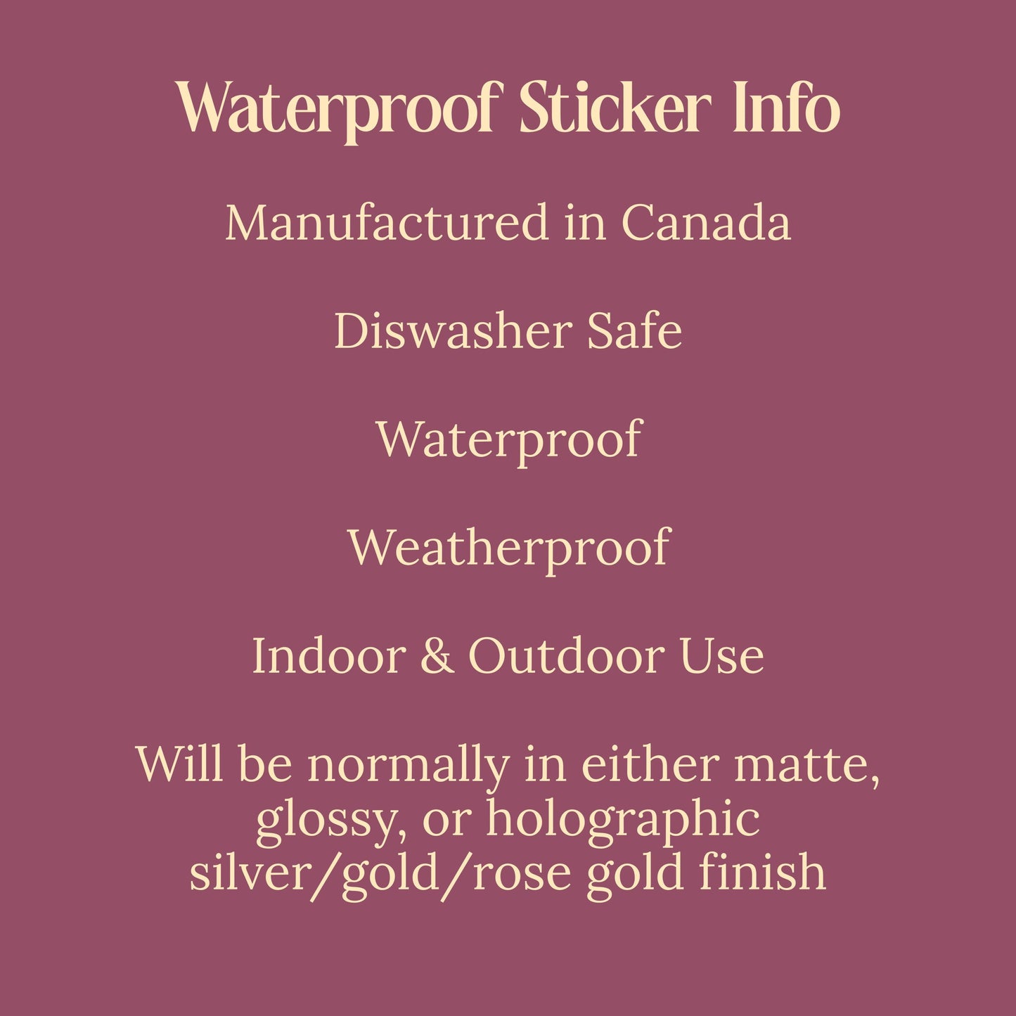Night Court Sticker, Wraith Dark, 3" Matte Waterproof Vinyl Decal