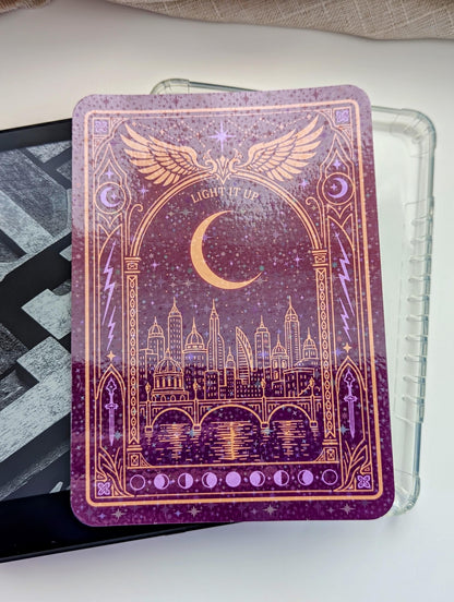 Light It Up Kindle Insert | Crescent City Inspired Bryce Hunt | Bookish Kindle Case Decal | Midgard Reader Gift