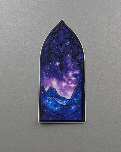 Night Court Sticker, Wraith Dark, 3" Matte Waterproof Vinyl Decal