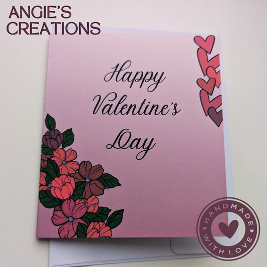 Happy Valentine's Day Card | Handmade A2