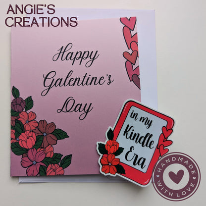 Happy Galentine's Day Card | Handmade A2