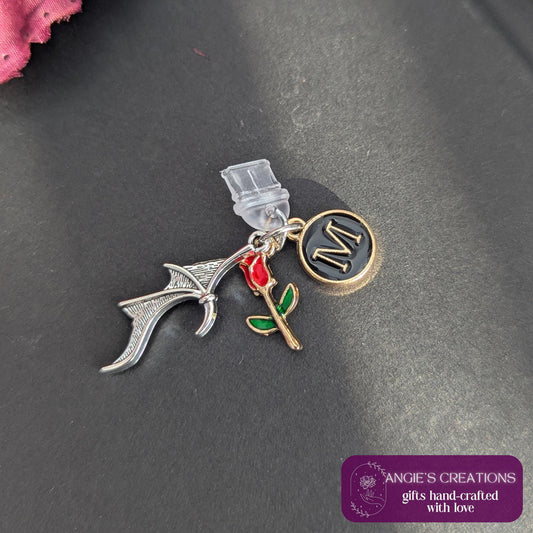 Custom ACOTAR USB C Dust Plug | eReader or Kindle Bookstagram Gift