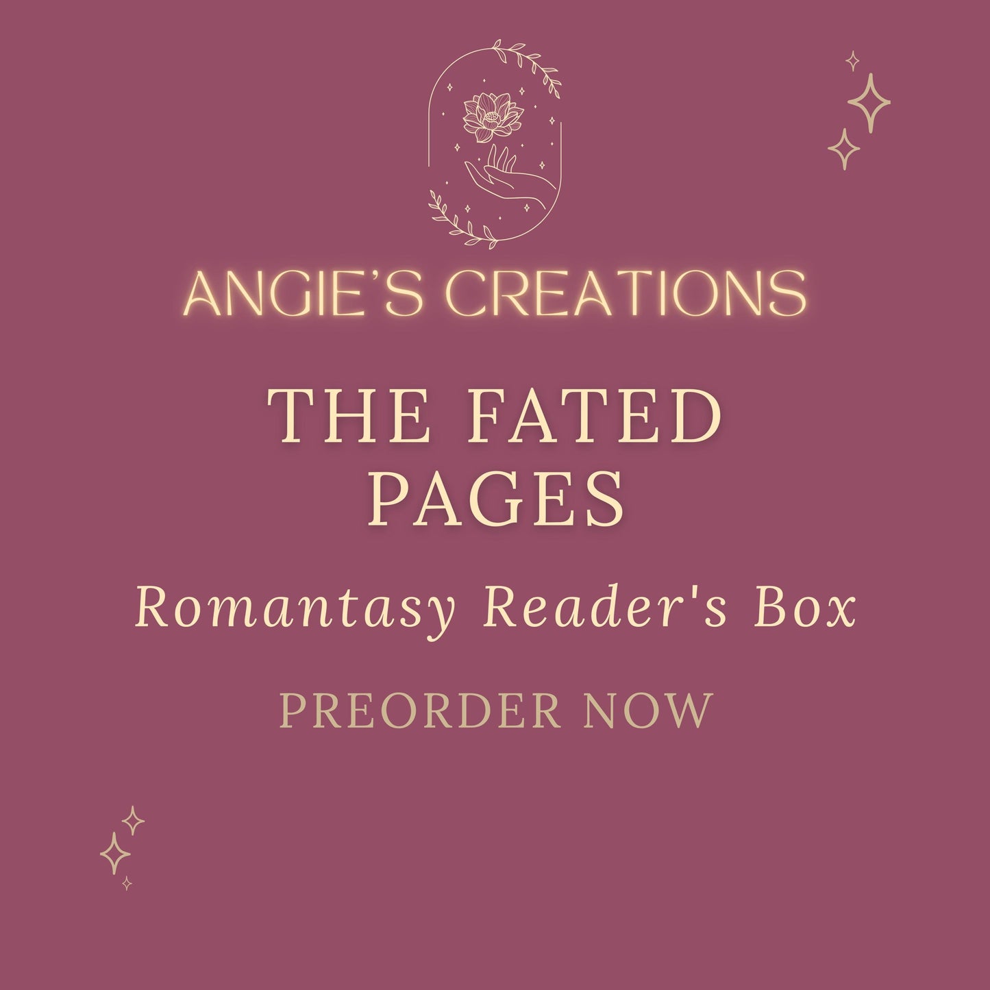 A romantasy lover's dream box built around every trope you can't resist. Standard and Deluxe tiers, packed with a keychain, candle, stickers, and bookmark, with Deluxe stepping it up with a journal and bonus charm. No customization required, just pick your tier and preorder.