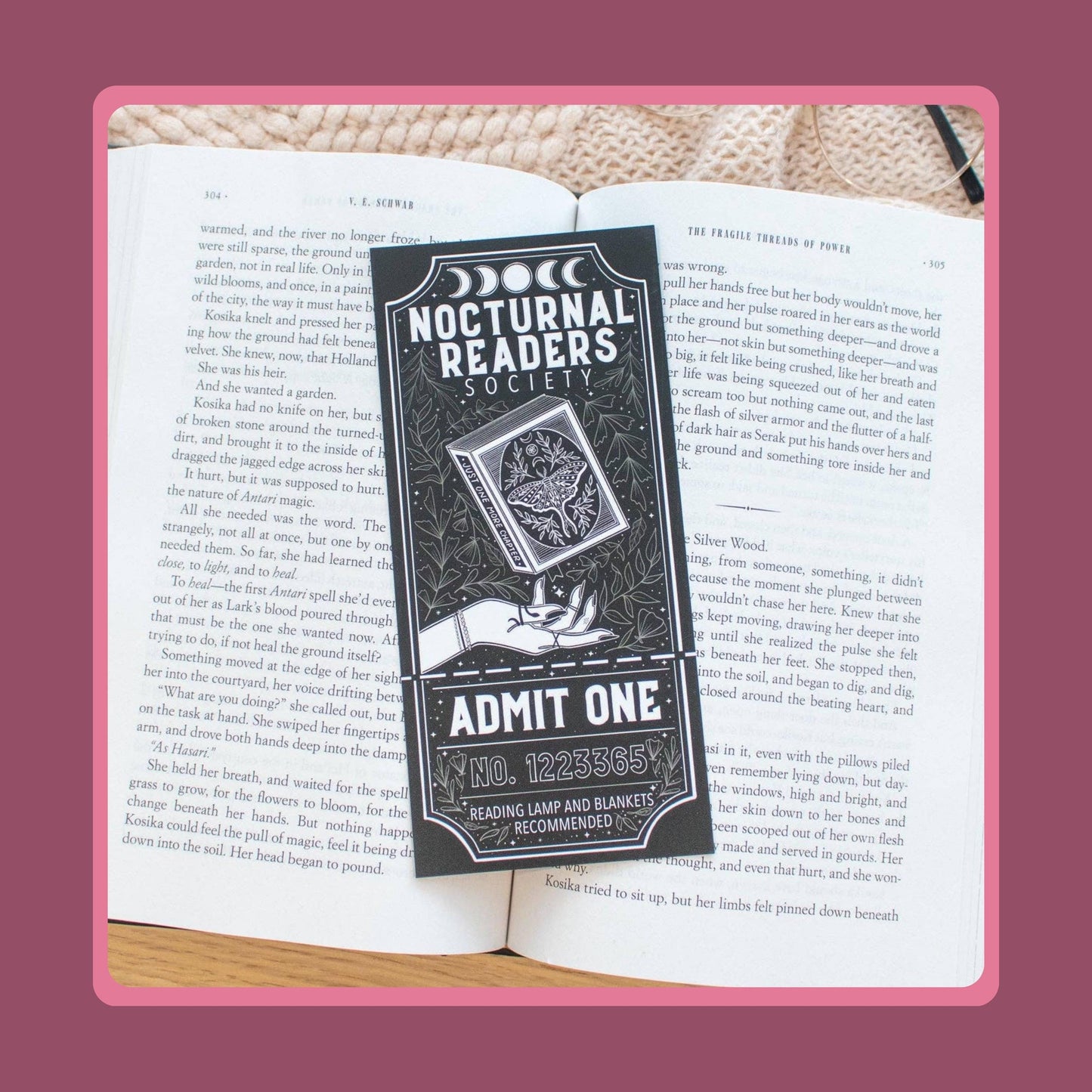Romantasy Gift Set, Villain Box Enemies-to-Lovers Reader Kit, Pin