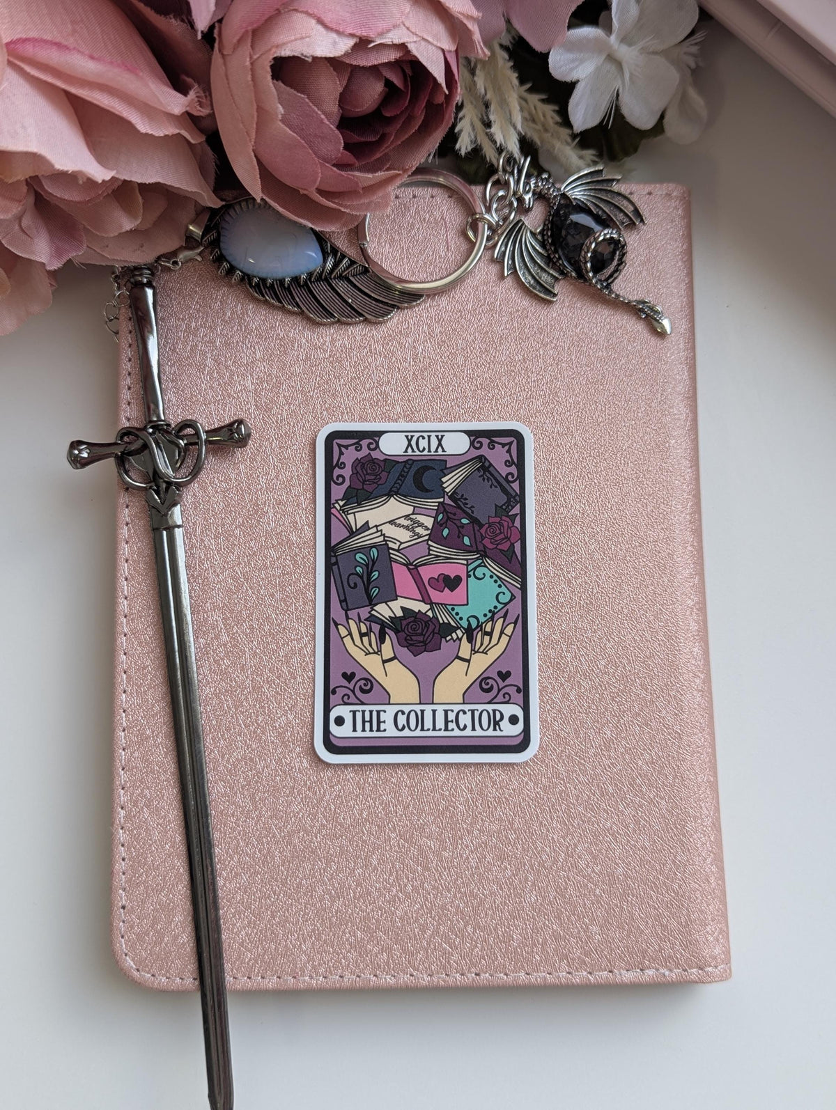 The Collector Tarot Card Sticker | 3” Waterproof