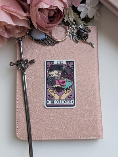 The Collector Tarot Card Sticker | 3” Waterproof