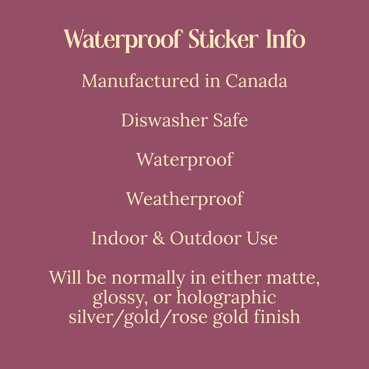 Wraith Dark Night Court Window Waterproof Sticker or Magnet | ACOTAR Inspired, 3" Smooth Matte, Booktok, Bookish Gift