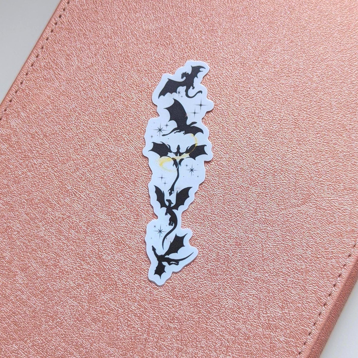 Fourth Wing Sticker' Tairn And Andarna Dragon 3" Matte Waterproof