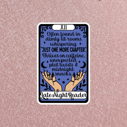 Acrylic Kindle Grip Late Night Readers Club Grip & Sticker Bundle
