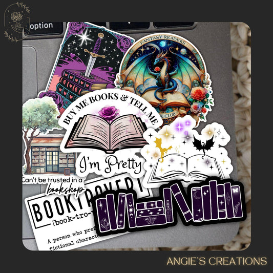 Book Lover Premium Sticker Bundle