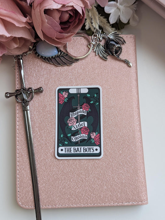 The Bat Boys Tarot Card Sticker