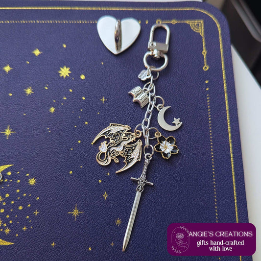 Dragon Sword Kindle Charm