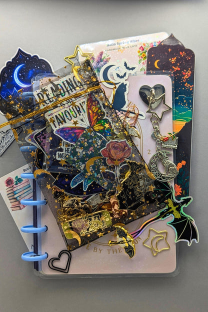 Romantasy mystery bag' Charm Keychain Set, 1-3 Charms, Stickers!!