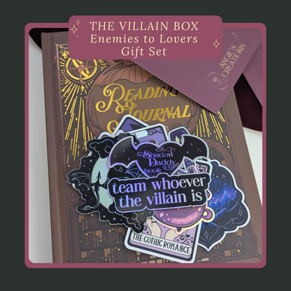 Romantasy Gift Set, Villain Box Enemies-to-Lovers Reader Kit, Pin