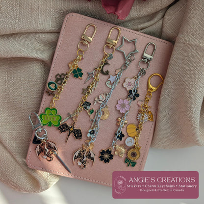 Fully Custom Mini Phone or eReader Charm Keychain | Completely Personalized for you