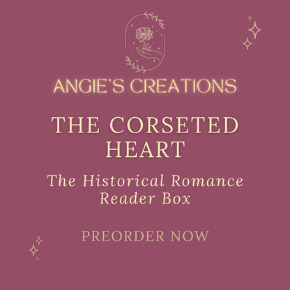Historical Romance Gift Box, 7 Tarot Stickers, Holographic Kindle