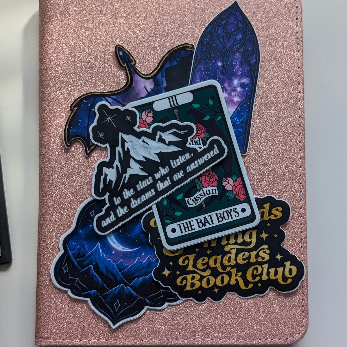 Night Court 5 Sticker Pack | 3” Waterproof, Dishwasher Safe | ACOTAR, Romantasy Gift