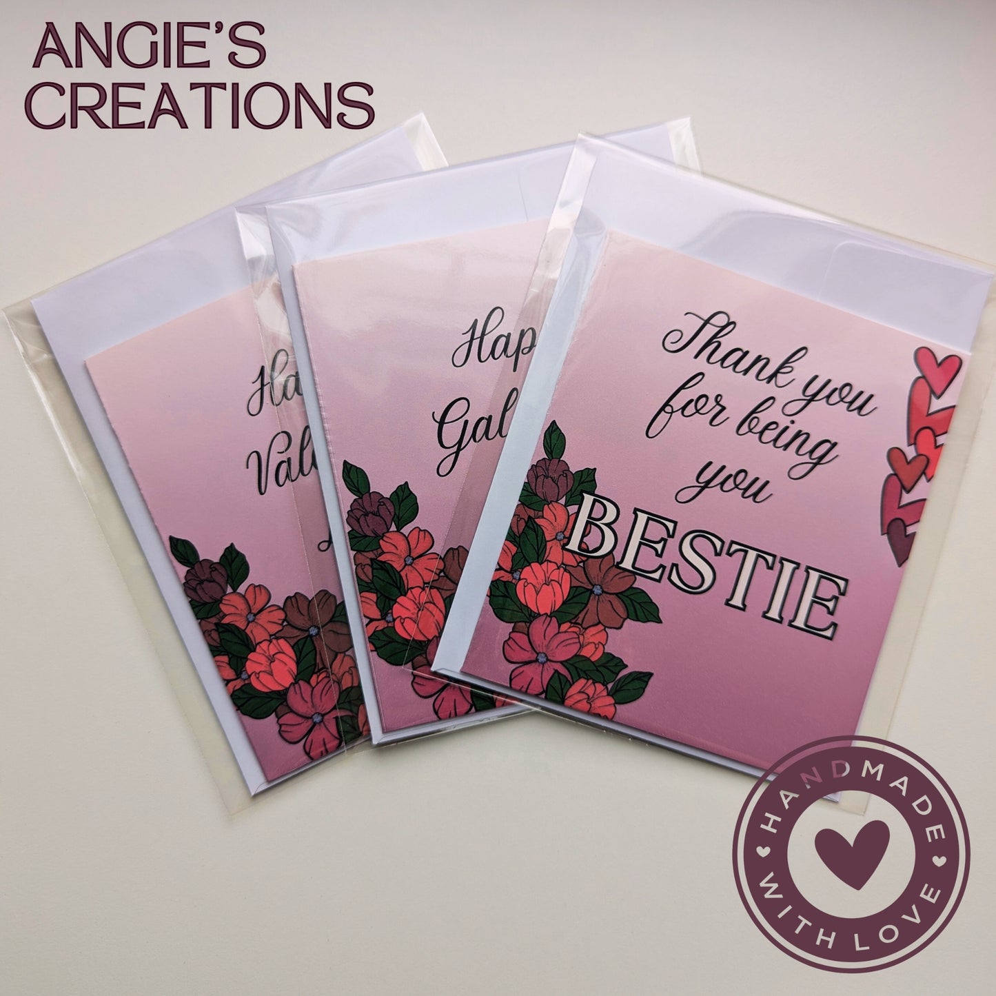 Happy Valentine's Day Card | Handmade A2