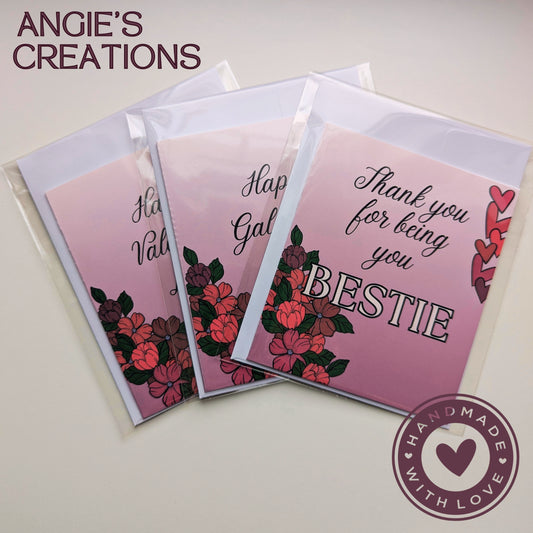 Happy Valentine's Day Card | Handmade A2