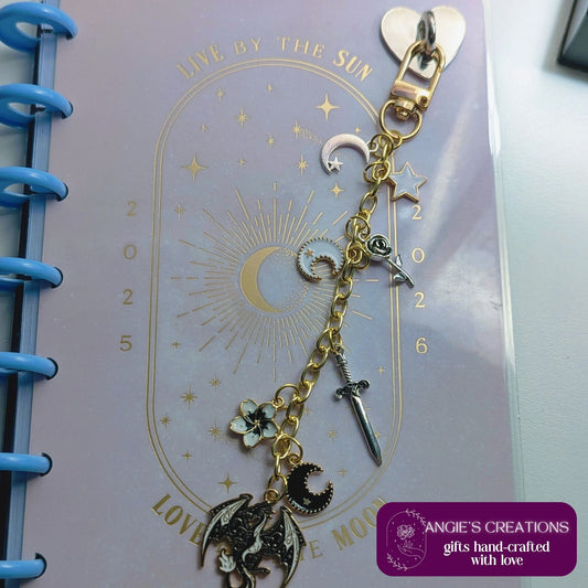 Dragon Moon Kindle Charm