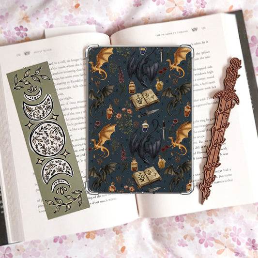 Dragon Apothecary Kindle Insert | Hand Drawn