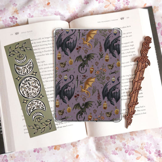Dragon Apothecary Kindle Insert | Hand Drawn