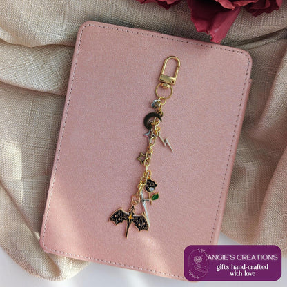 Dragon Rider Charm Keychain Bundle
