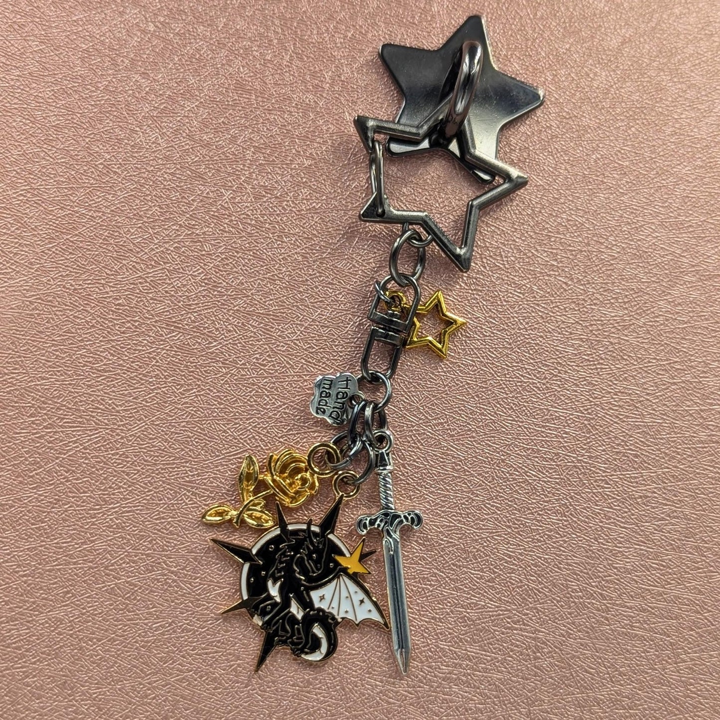 Celestial Fantasy Dragon Charm Keychain Bundle
