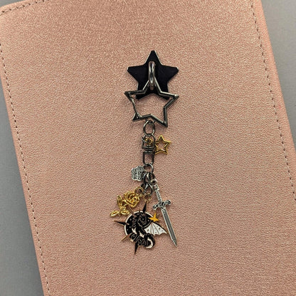 Celestial Fantasy Dragon Charm Keychain Bundle