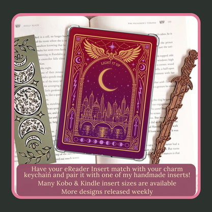 Terrasen, Throne of Glass Charm Keychain