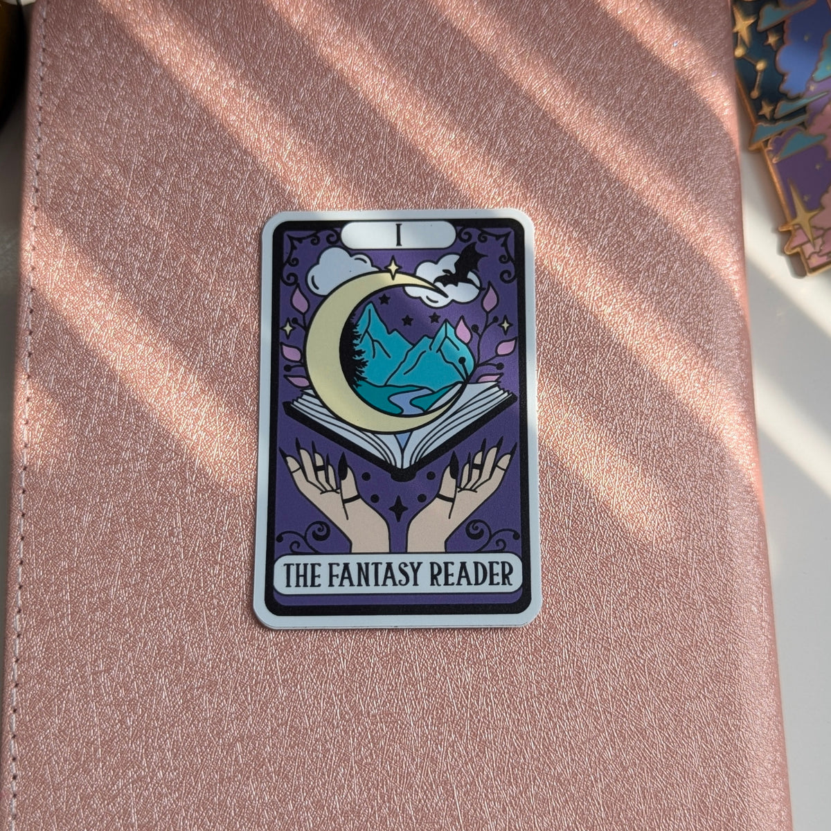 Fantasy Reader Tarot Card Waterproof Sticker