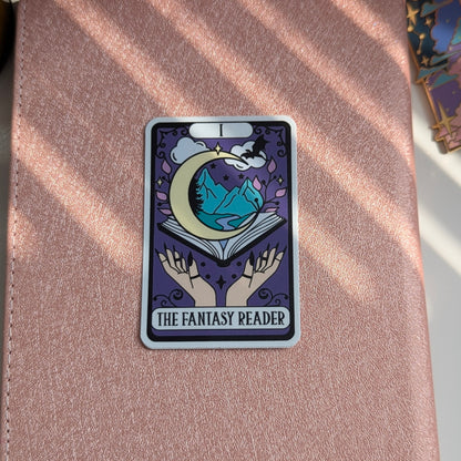 Fantasy Reader Tarot Card Waterproof Sticker