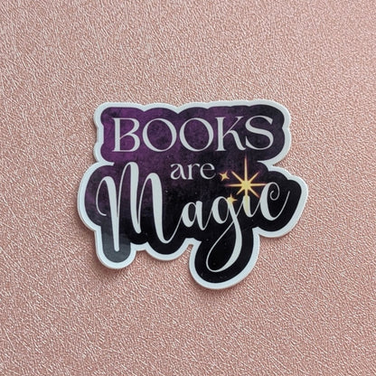 Books are Magic Sticker | 2.5x2.3"