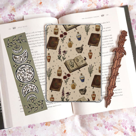 Witch's Apothecary Kindle Insert | Hand Drawn