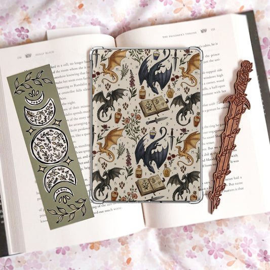 Dragon Apothecary Kindle Insert | Hand Drawn