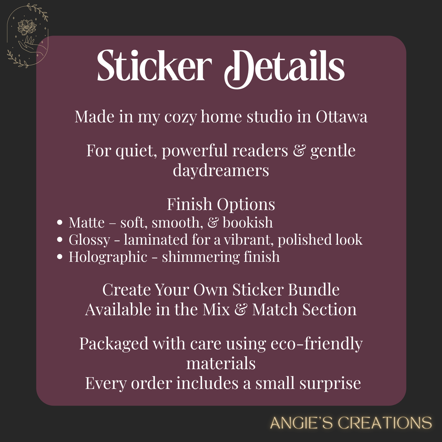 Halloween Iced Coffee Ghost Cute Chaos Handmade Sticker